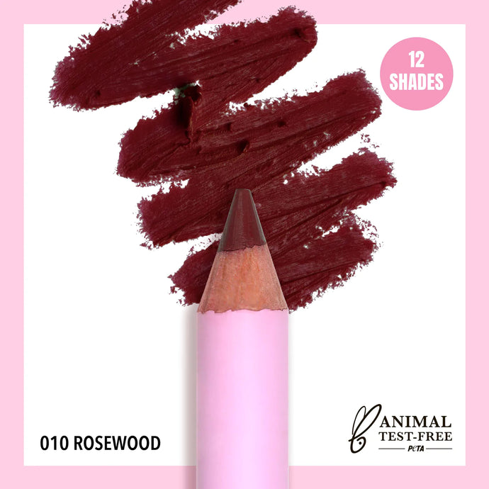 MOIRA FLL010 Flirty Lip Pencil - ROSEWOOD (6pc bundle, $2 each)