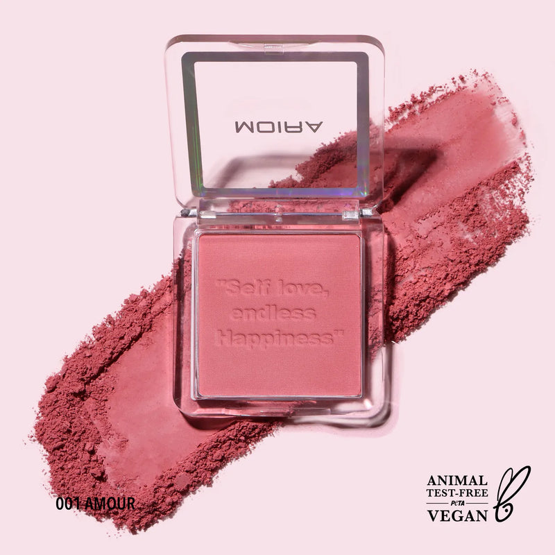 Load image into Gallery viewer, MOIRA LCB001 Lucky Chance Blush - AMOUR (6pc bundle,$3 each)
