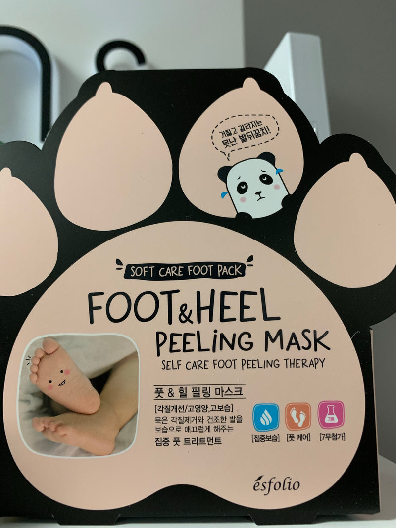 Load image into Gallery viewer, Lunes Foot and Heel Peeling Mask  (6pc bulk, $3.50 each)
