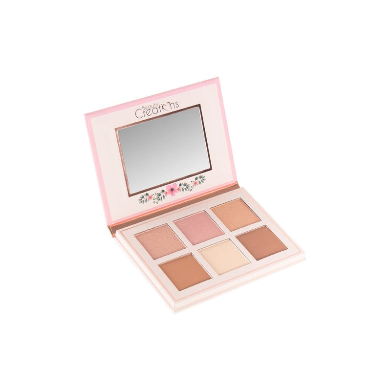 Load image into Gallery viewer, Face- Beauty Creations Floral Bloom Highlight &amp; Contour (12PC display, $3.75 EACH)
