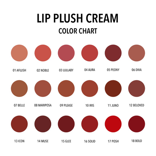 MOIRA Lip Plush Cream LPC 015 - GLEE (3pc Bundle, $3 each)