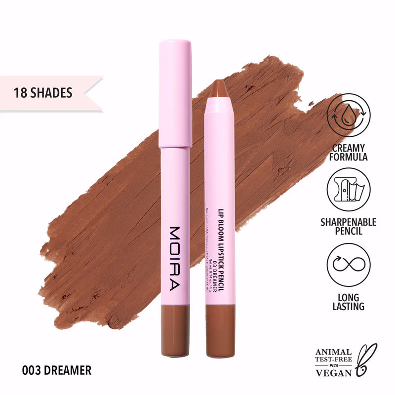Load image into Gallery viewer, MOIRA LBM003 Lip Bloom Lipstick Pencil - DREAMER (3pc Bundle, $3.50 each)
