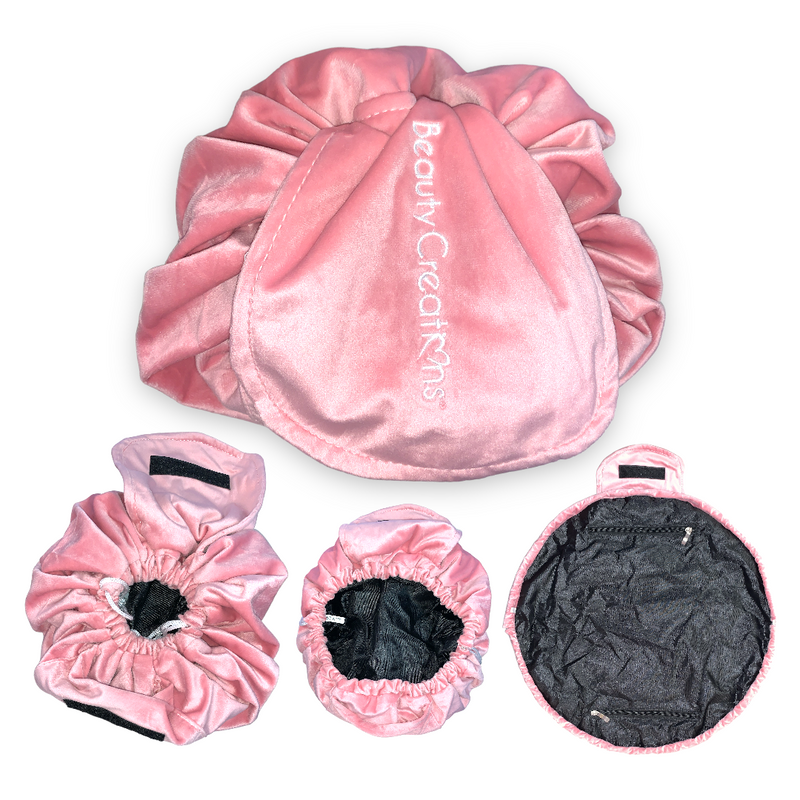 Load image into Gallery viewer, Accessories- Beauty Creations Velvet String cosmetic Bag (3pc bundle, $6 each)
