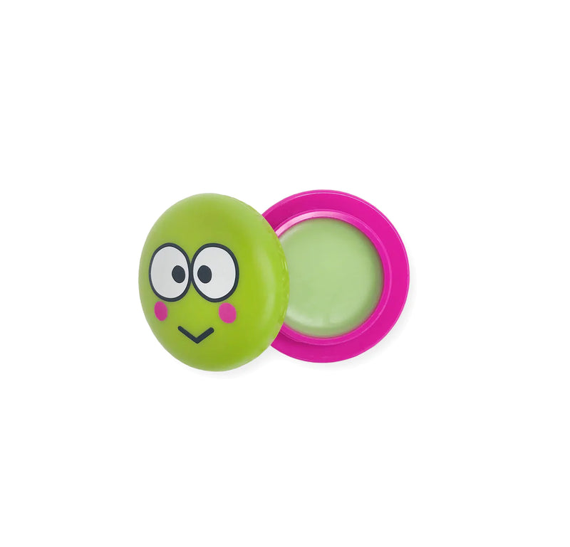 Load image into Gallery viewer, Crème Keroppi Macaron Lip Balm - Green Apple A Day 4091 (6pc bundle,$4.50 each)
