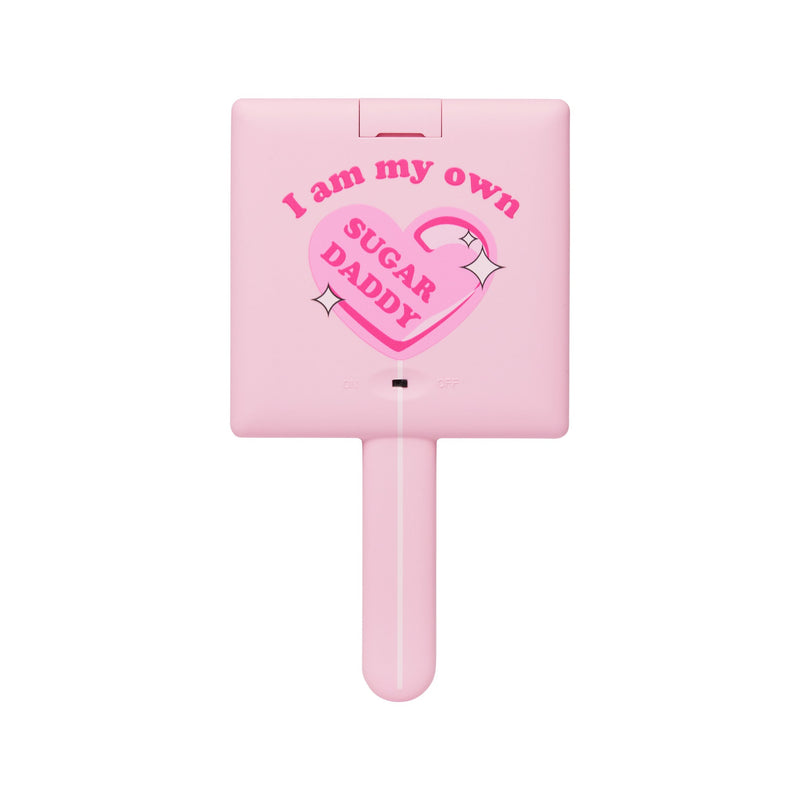 Load image into Gallery viewer, ACute Attitude LED hand held mirror- I AM MY OWN SUGAR DADDY (6pc bundle, $3.50 each)
