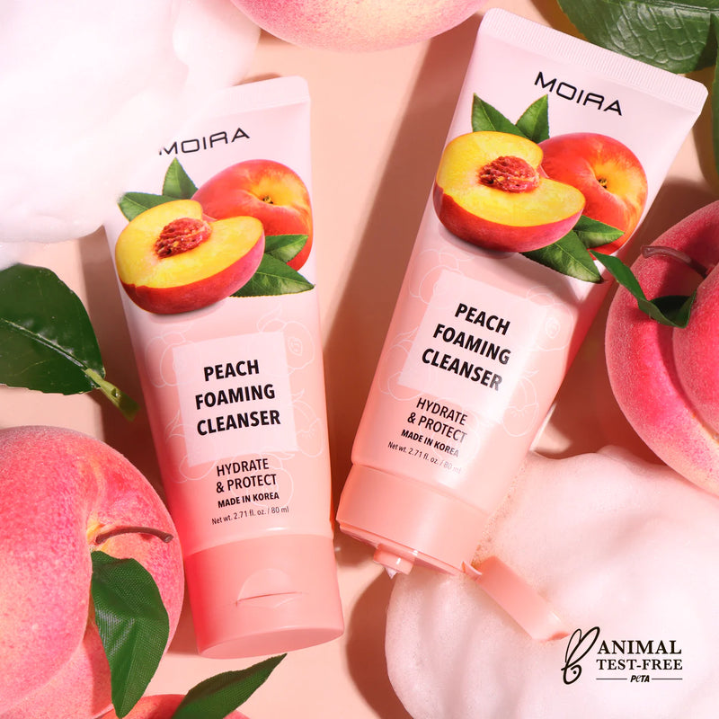 Load image into Gallery viewer, Skincare- MOIRA Foaming Cleanser Peach FOC002 (3pc Bundle, $3.50 each)
