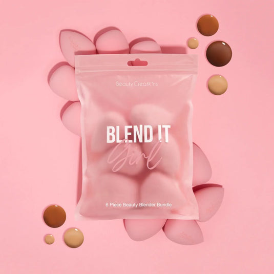 Face- Beauty Creations Blend it Girl Beauty Blender Bundle  - Pink BGBP (6pc pack, $3.50 each)