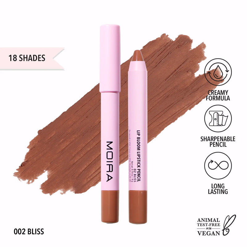 Load image into Gallery viewer, MOIRA LBM002 Lip Bloom Lipstick Pencil - BLISS (3pc Bundle, $3 each)
