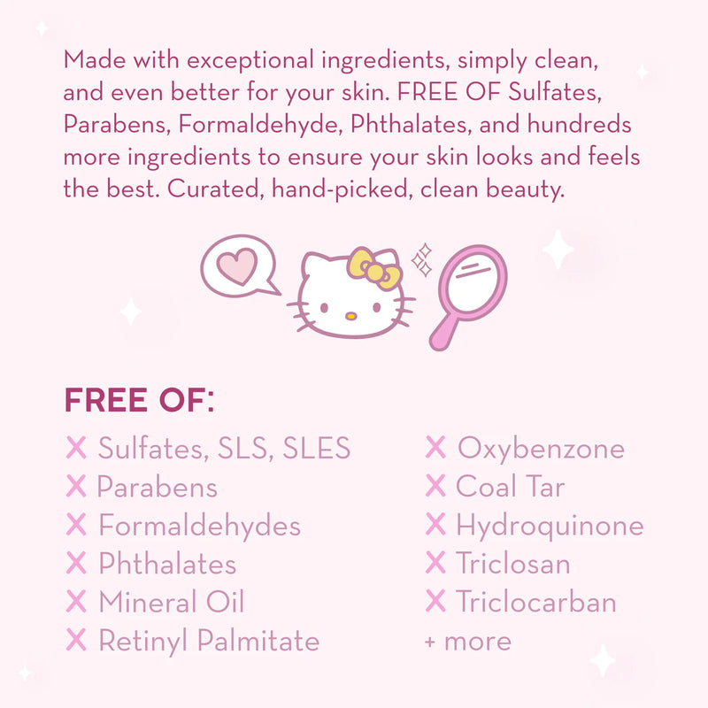 Load image into Gallery viewer, Skincare- The Crème Shop x Hello Kitty Double Cleanse 2-In-1 Facial Cleanser HKDC8653 (4pc, $6 each)
