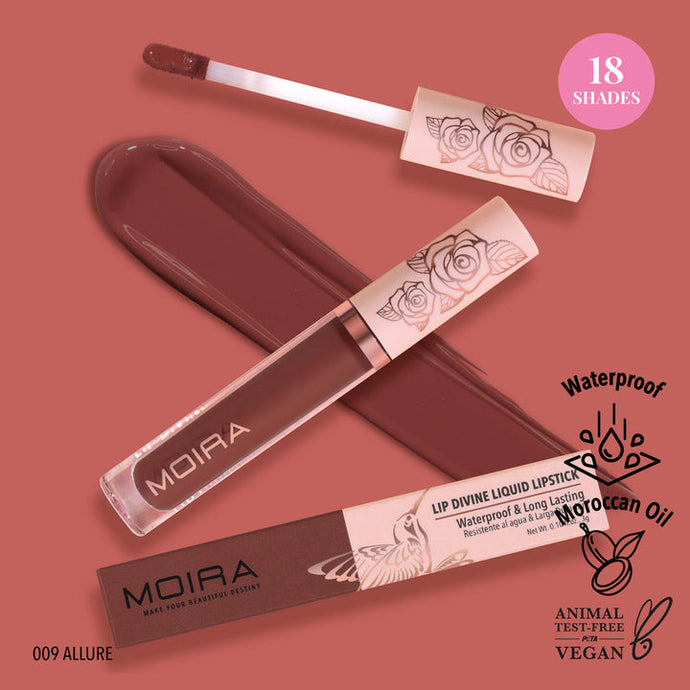 MOIRA Lip Divine Liquid Lipstick LDV 009 - Allure (3pc Bundle, $3 each)