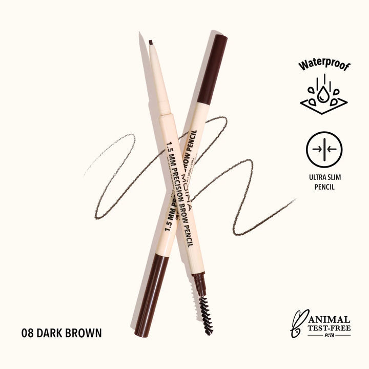 Load image into Gallery viewer, MOIRA Precision Brow Pencil PBP 08 - Dark Brown (3pc bundle,$2.50 each)
