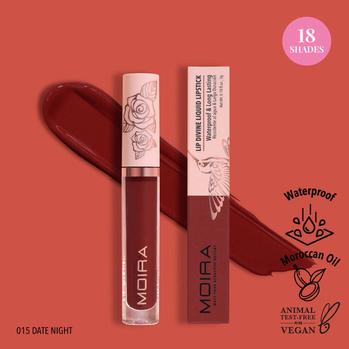 MOIRA Lip Divine Liquid Lipstick LDV 015 - Date Night (3pc Bundle, $3 each)