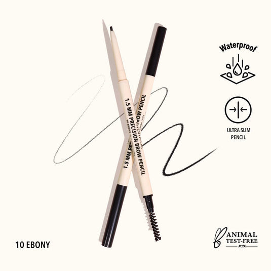 MOIRA Precision Brow Pencil PBP 010 - Ebony (3pc bundle,$2.50 each)