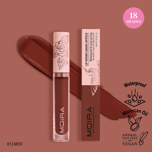 MOIRA Lip Divine Liquid Lipstick LDV 013 - Most (3pc Bundle, $3 each)