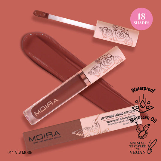 MOIRA Lip Divine Liquid Lipstick LDV 011 - A La Mode (3pc Bundle, $3 each)