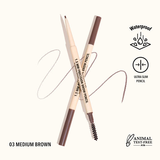 MOIRA Precision Brow Pencil PBP 003 - Medium Brown (3pc bundle,$2.50 each)