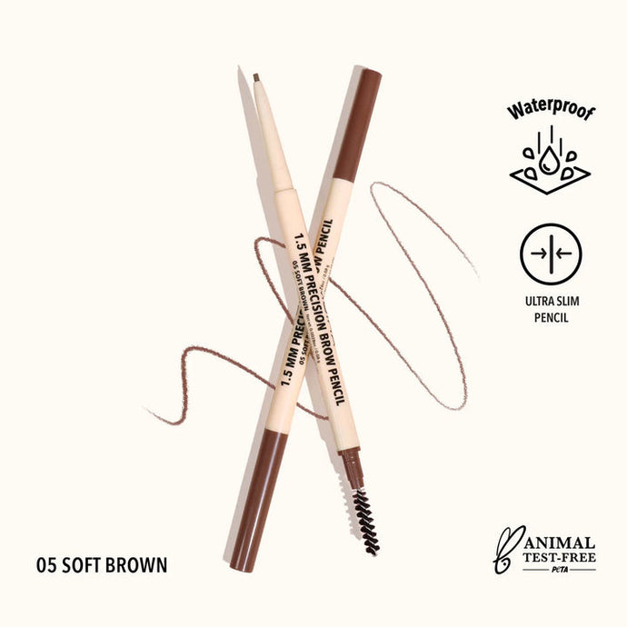 MOIRA Precision Brow Pencil PBP 005 - Soft Brown (3pc bundle,$2.50 each)