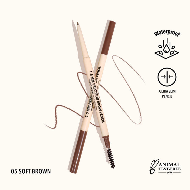 Load image into Gallery viewer, MOIRA Precision Brow Pencil PBP 005 - Soft Brown (3pc bundle,$2.50 each)
