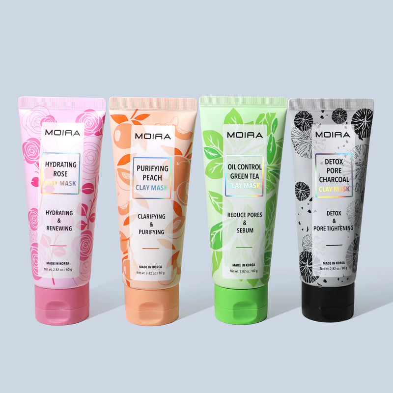 Load image into Gallery viewer, MOIRA CLM 001 DETOX PORE CHARCOAL CLAY MASK (3pc Bundle, $5 each)
