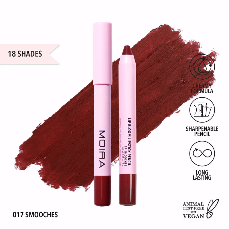 Load image into Gallery viewer, MOIRA LBM017 Lip Bloom Lipstick Pencil - SMOOCHES (3pc Bundle, $3.50 each)
