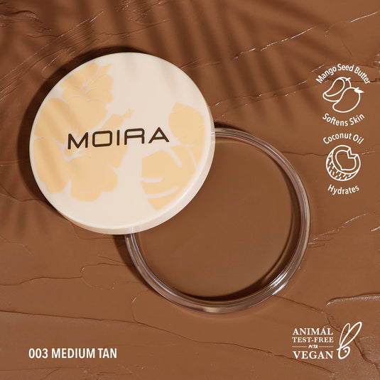 MOIRA Stay Golden Cream Bronzer SCB003- MEDIUM TAN (3pcs bundle, $5 each)