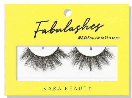 Kara Faux Mink Eyelash A008 (12pc Bulk)