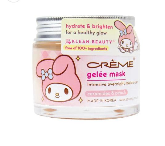 Skincare- Crème MY Melody Gelee Mask Overnight Moisturizer MMG9359 (6pc, $9 each)