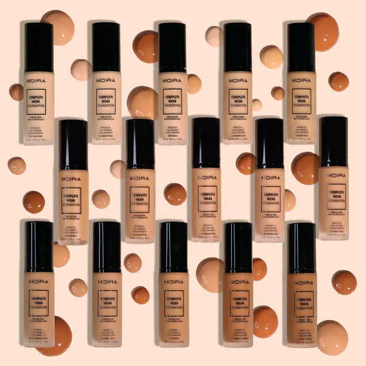 MOIRA CWF275 Complete Wear Foundation - Light Beige (3pc Bundle, $10 each)