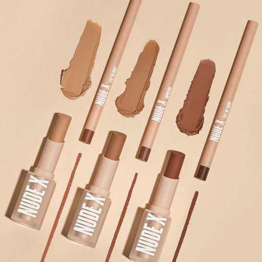 Lips- Beauty Creations Nude X PR LNX6SET(4pc bundle, $12.50 each)