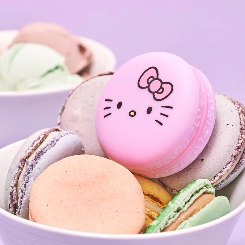 Load image into Gallery viewer, Crème Hello Kitty Unicorn Macaron Lip Balm - Rainbow Sherbet 159 (6pc bundle,$4.50 each)
