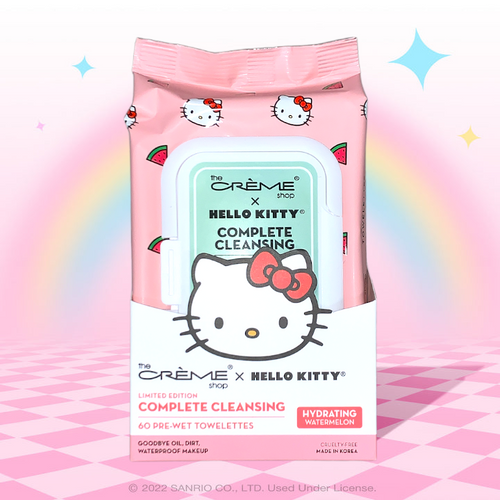The Crème Shop x Hello Kitty Complete Cleansing Towelettes HKCT8669-60 (3pc bundle, $4.50 each)
