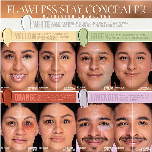 Flawless Stay Corrector - White (6pc Bundle, $3.50ea)