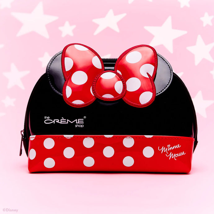 Crème Minnie Mouse Dome Travel Pouch - RED (4pc bundle, $13 each)