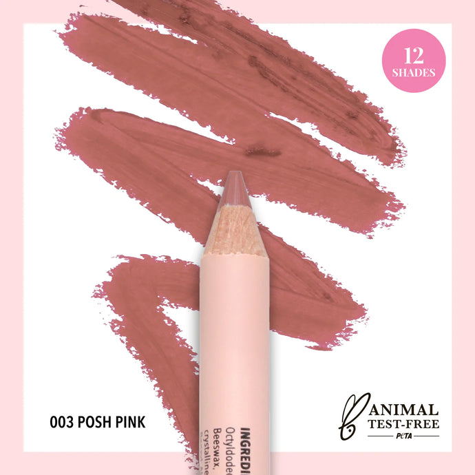 MOIRA SGP003 Signature Lip Pencil - Posh Pink (6pc bundle, $2 each)