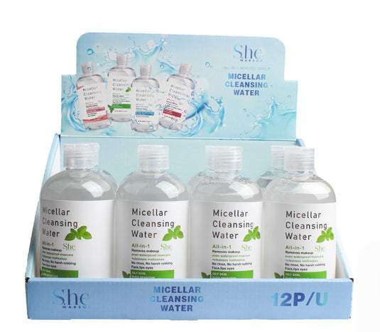 Micellar Cleansing Water (6pc bundle, $3 each) GREEN