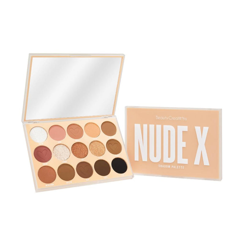 Load image into Gallery viewer, Eyes-Beauty Creations Nude X Eyeshadow Palette NEX15 (6pc bundle, $6.50each)
