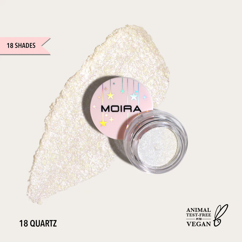 Load image into Gallery viewer, EYES- MOIRA Starshadow Shadow Pot- 18 Quartz (3pc bundle, $3.50 each)
