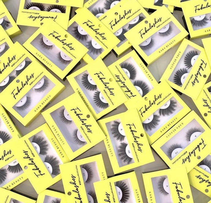 KARA 3D faux Mink Eyelash Mystery Box (100pc $1.25 each)