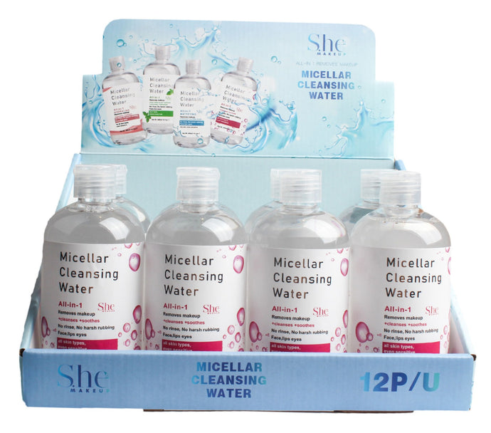 Micellar Cleansing Water (6 pc bundle, $3 each) RED