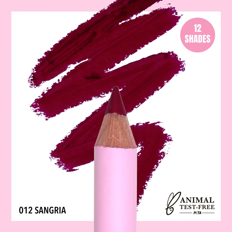 Load image into Gallery viewer, MOIRA FLL012 Flirty Lip Pencil - SANGRIA (6pc bundle, $2 each)
