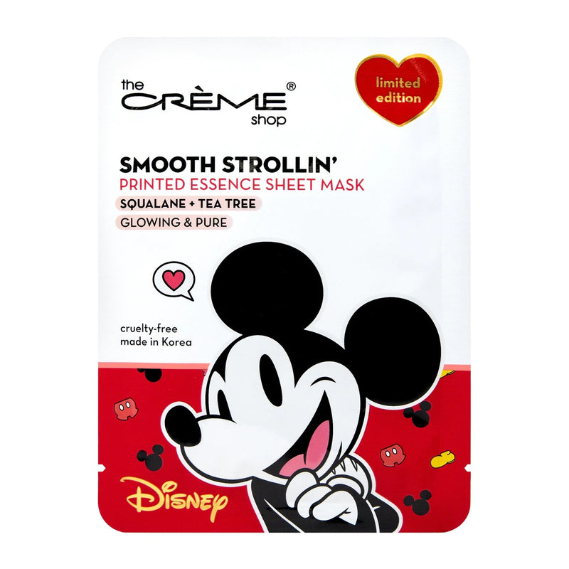 Load image into Gallery viewer, Skincare- The Crème Shop | Disney: Mickey’s Smooth Strollin’ Printed Essence Sheet Mask DPMK7362 (6pc pack,$2 each)
