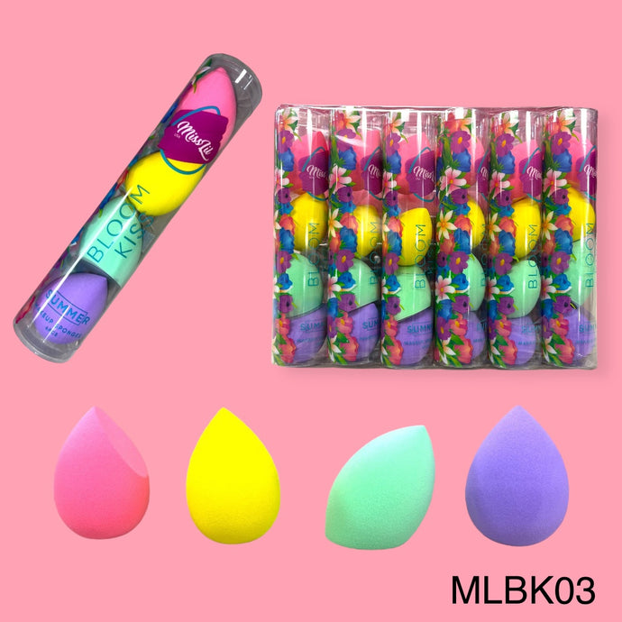 Face- Miss Lil Bloom Kiss Sponge Tubes MLBK03 (6 tube set 24pc sponge)