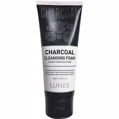 Load image into Gallery viewer, Skincare- Lunes Charcoal Cleansing Foam (6pc bulk, $3.50 each)
