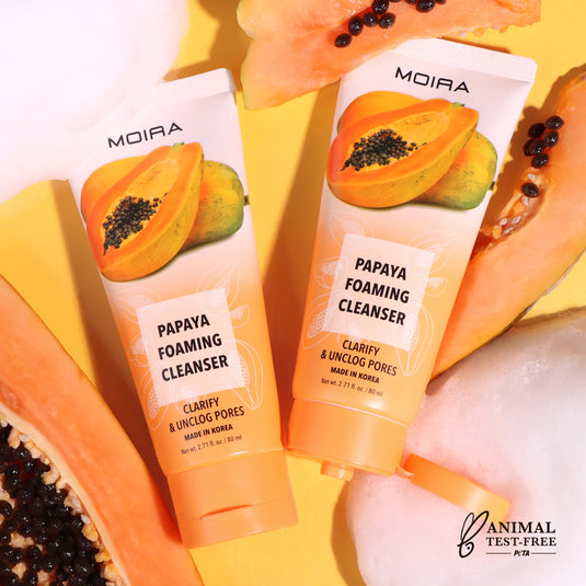 Skincare- MOIRA Foaming Cleanser Papaya FOC003 (3pc Bundle, $3.50 each)