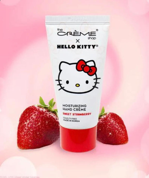 Skincare- Creme Hello Kitty Moisturizing Hand Cream- Strawberry HKHC8829 (6pc bundle, $5 each