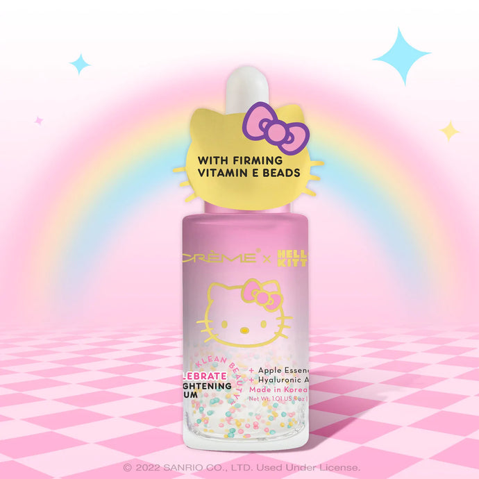 Crème Hello Kitty Celebrate Brightening Serum - Klean Beauty HKAS8821 (4pc, $11 each)