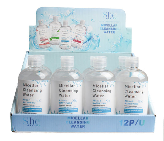 Micellar Cleansing Water (6pc bundle,$3 each) BLUE