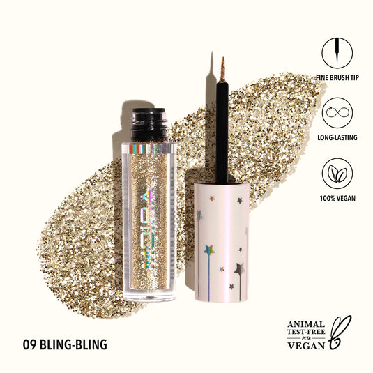 EYES- Moira Glitter Glitter Liner 09 Bling-Bling  (3pc bundle, $3 each)