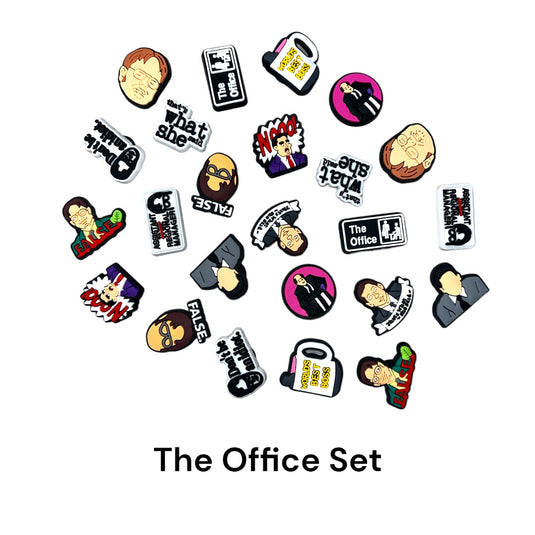 Shoe charms- The Office Set (24pc pack)