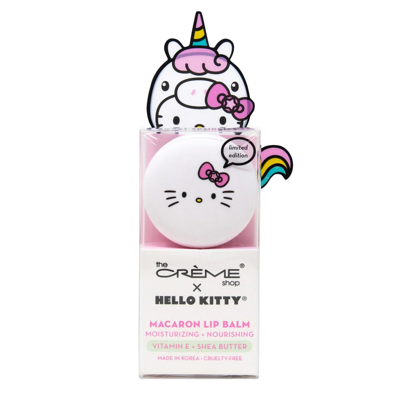 Load image into Gallery viewer, The Crème Shop Hello Kitty Macaron Lip Balm SWEET SPRINKLES 380 (6pc bundle,$4.50 each)
